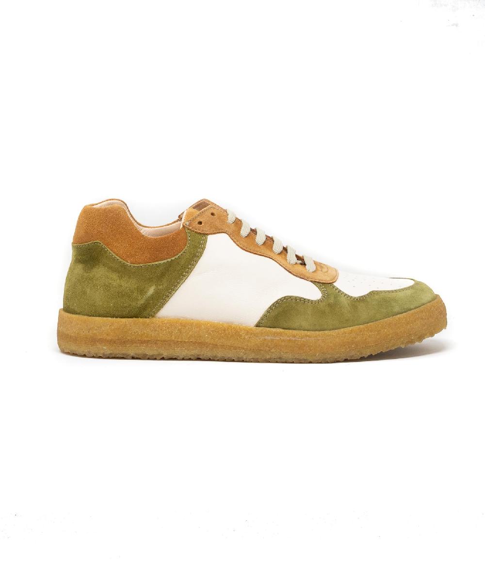 Wally Walker Astorflex – sneaker uomo in pelle e camoscio Tenniflex Assenzio Consegna Veloce