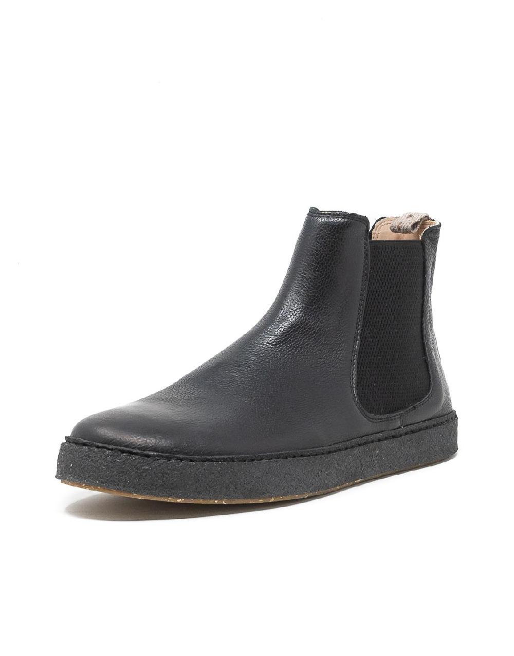 Wally Walker Astorflex – chelsea boot uomo in pelle Rolflex nero Sottocosto