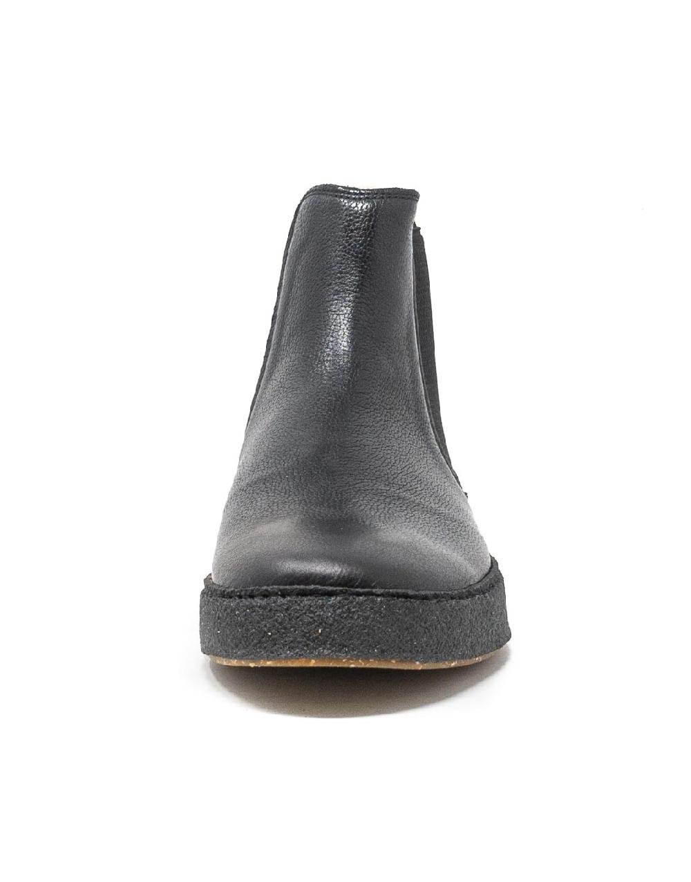 Wally Walker Astorflex – chelsea boot uomo in pelle Rolflex nero Sottocosto