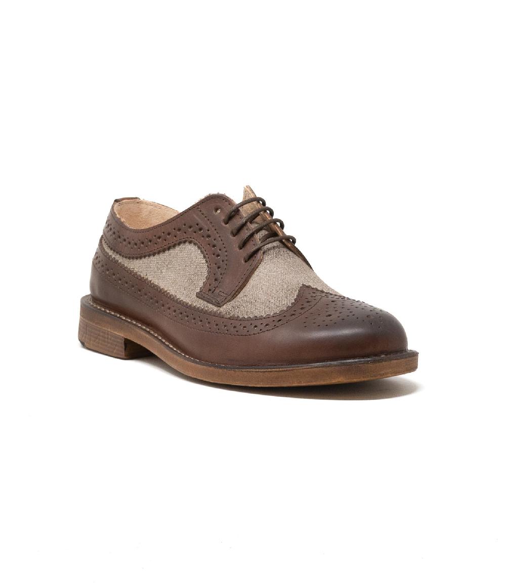 Wally Walker Astorflex – derby in pelle e tessuto Rondiflex sabbia b976 Convenienza