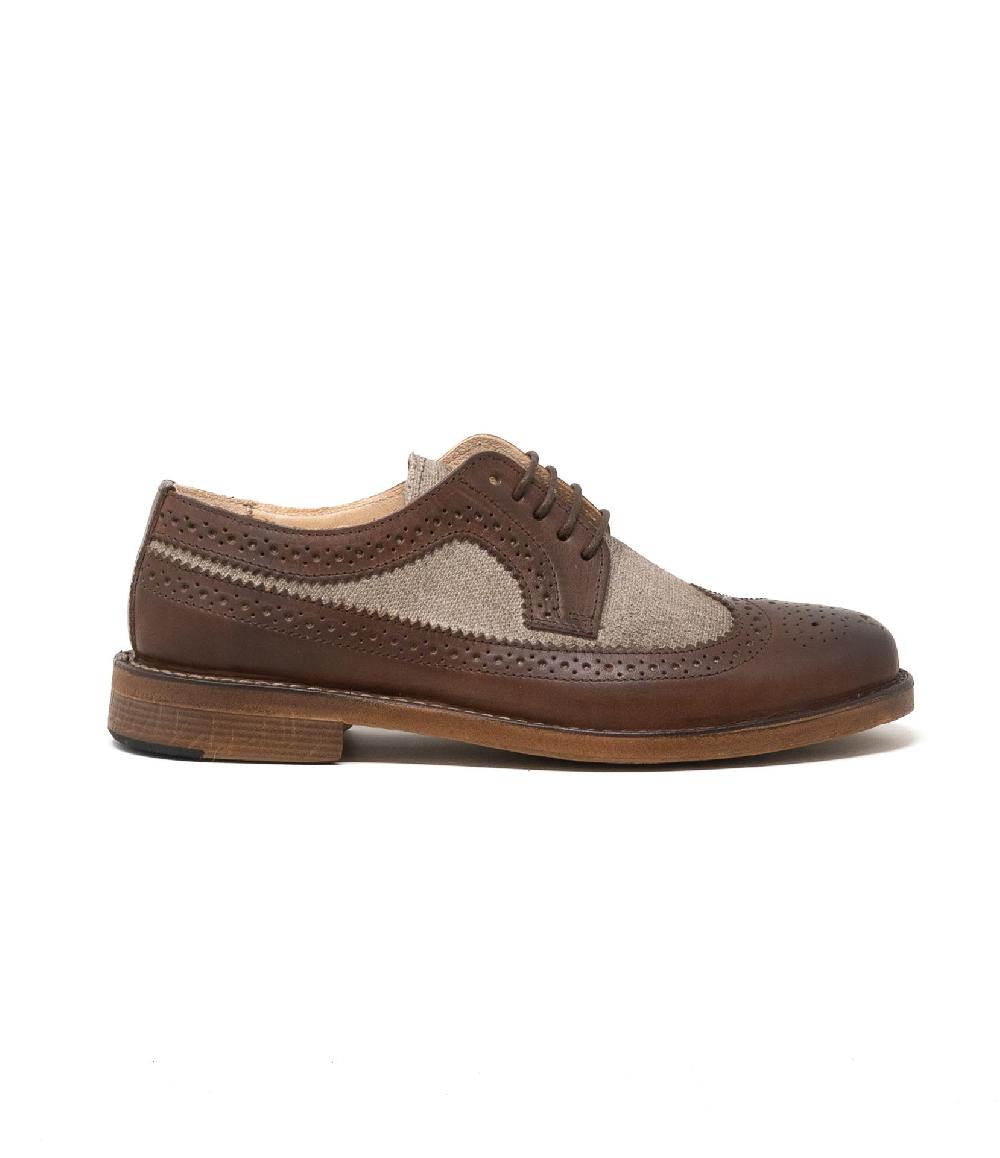 Wally Walker Astorflex – derby in pelle e tessuto Rondiflex sabbia b976 Convenienza