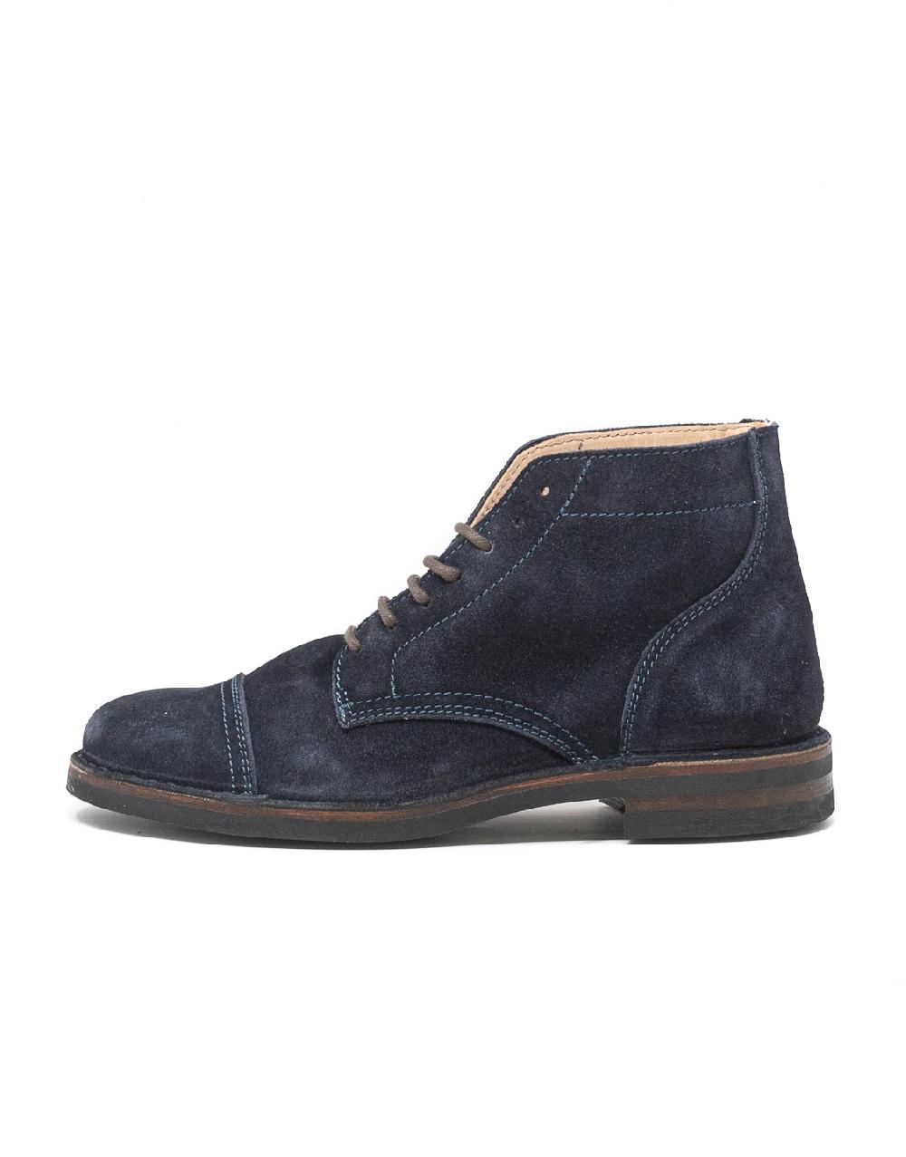 Wally Walker Astorflex – stivale mid uomo scamosciato Aldflex blu
