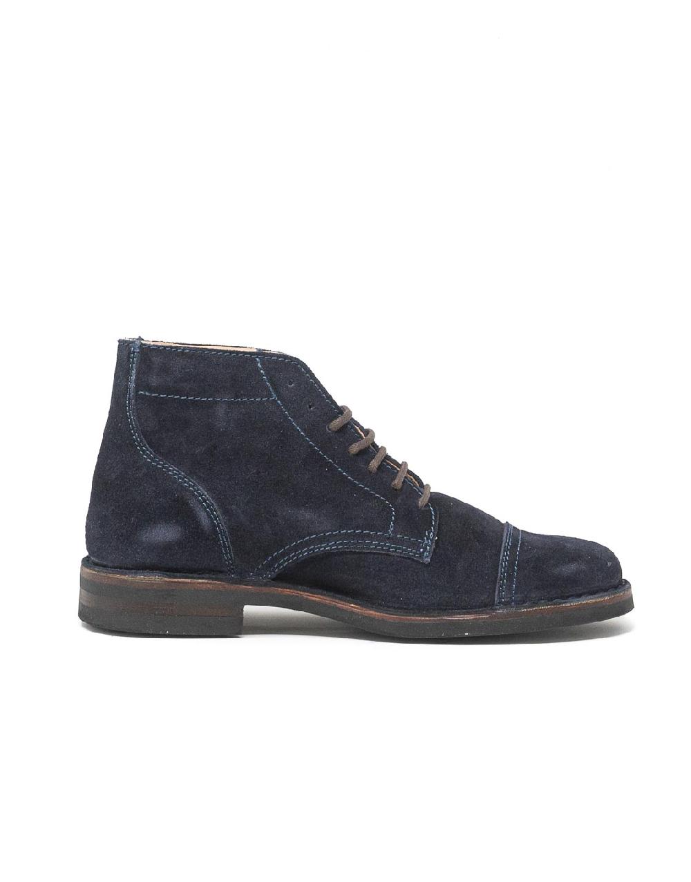 Wally Walker Astorflex – stivale mid uomo scamosciato Aldflex blu Online