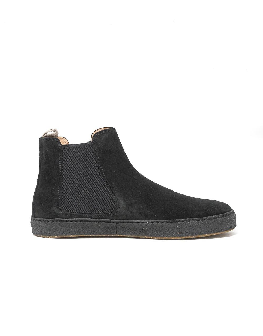 Wally Walker Astorflex – chelsea boot uomo scamosciato Rolflex nero Qualità