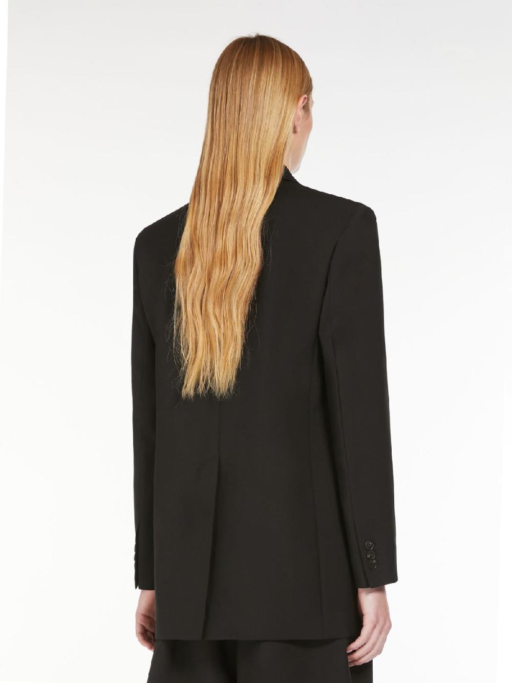 Weekend Blazer doppiopetto in tela di lana Hotsell