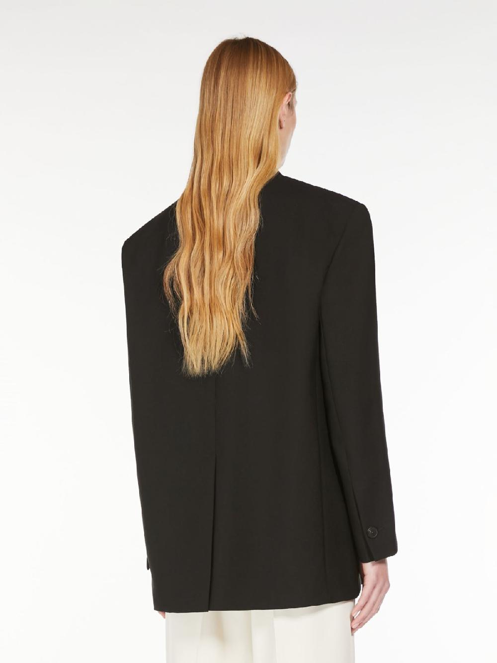 Weekend Blazer over in tela di lana Saldi Di Fabbrica