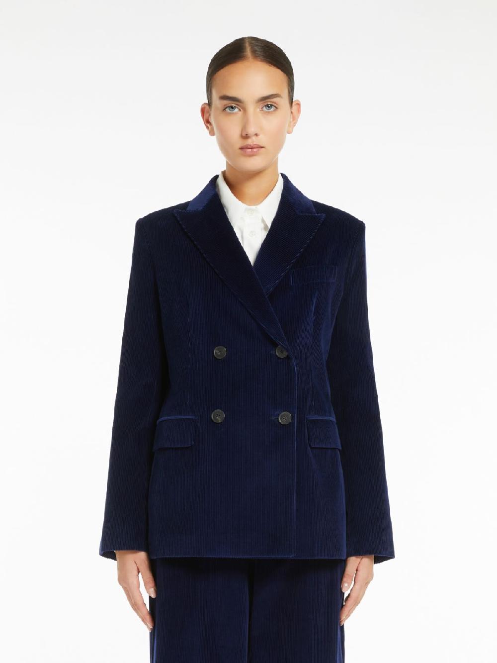 Weekend Blazer doppiopetto in velluto Affare Del Giorno