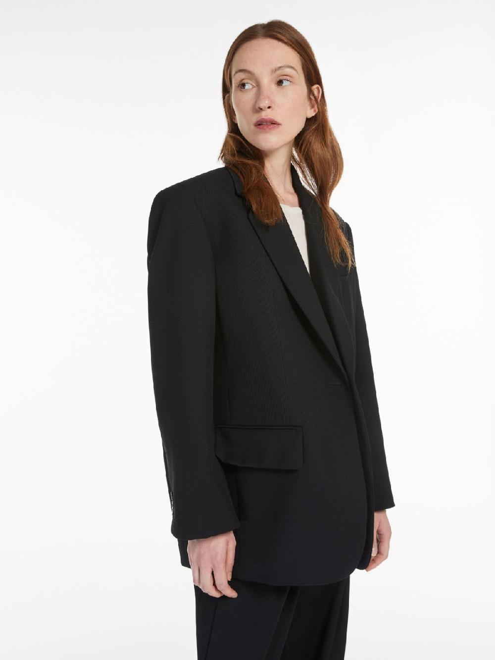 Weekend Blazer oversize in mista lana Nuova