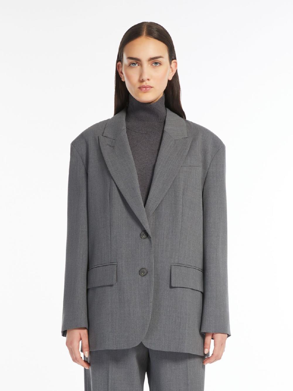 Weekend Blazer over in gabardina mista lana 2025