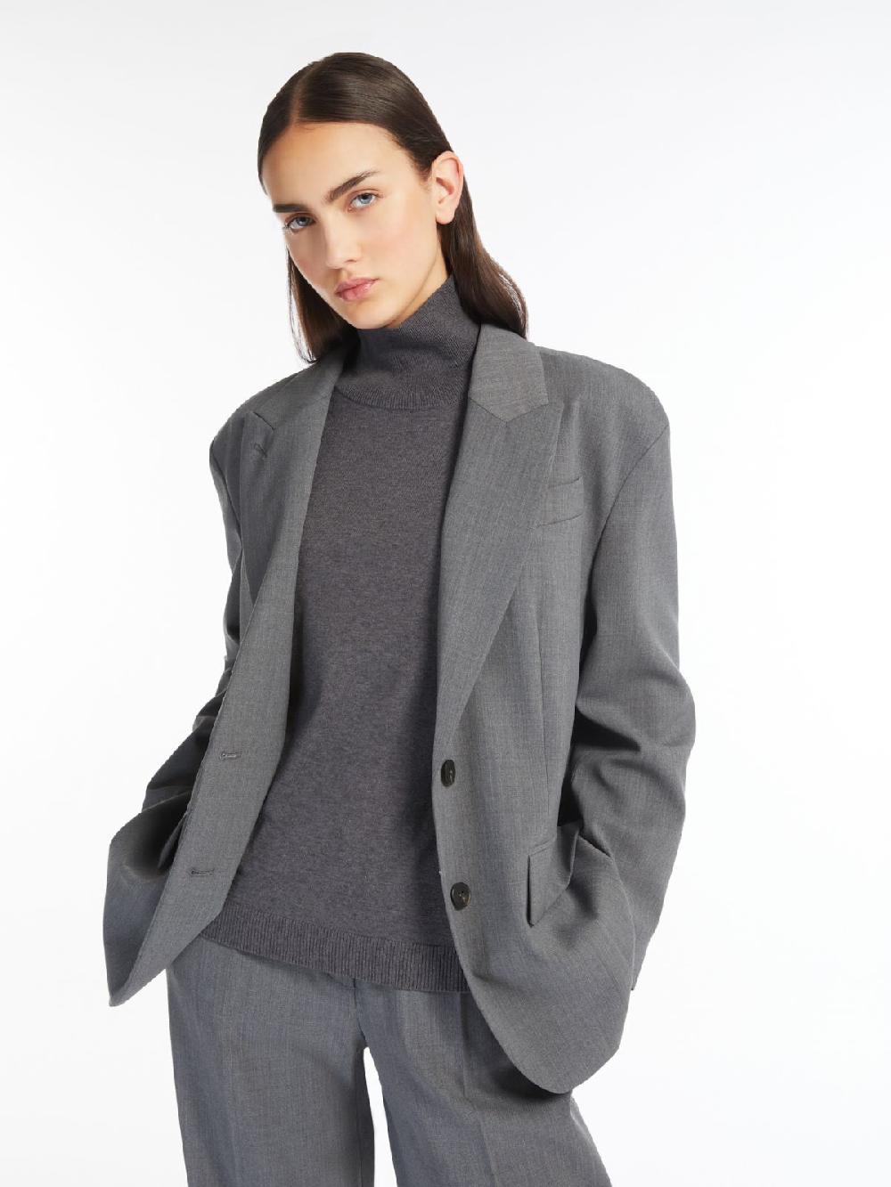 Weekend Blazer over in gabardina mista lana 2025