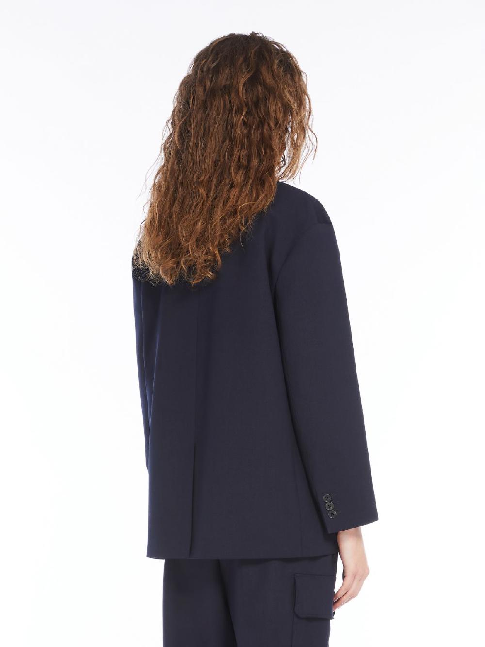 Weekend Blazer over in gabardina mista lana Italy