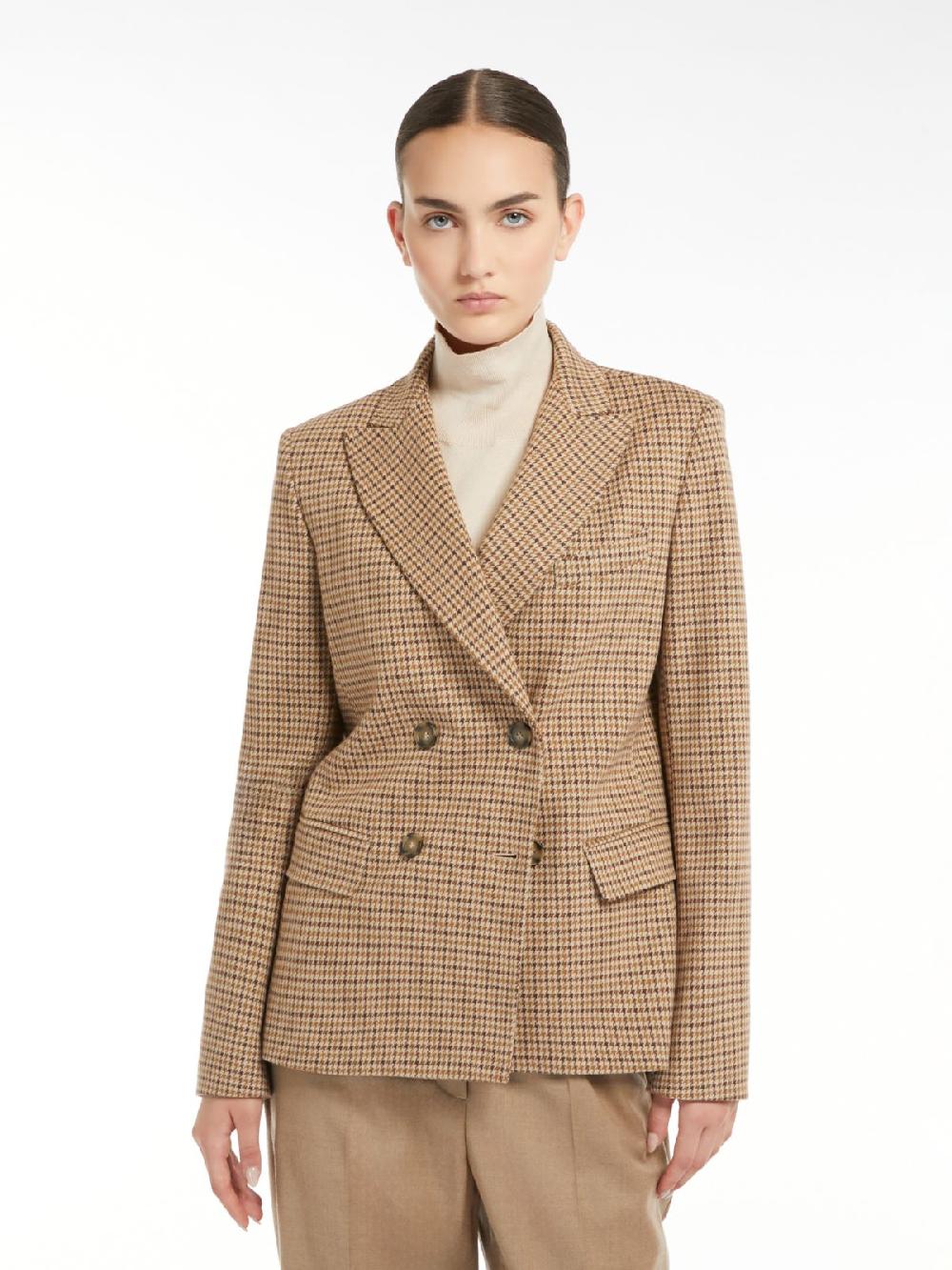 Weekend Blazer doppiopetto in jersey jacquard Nuovo