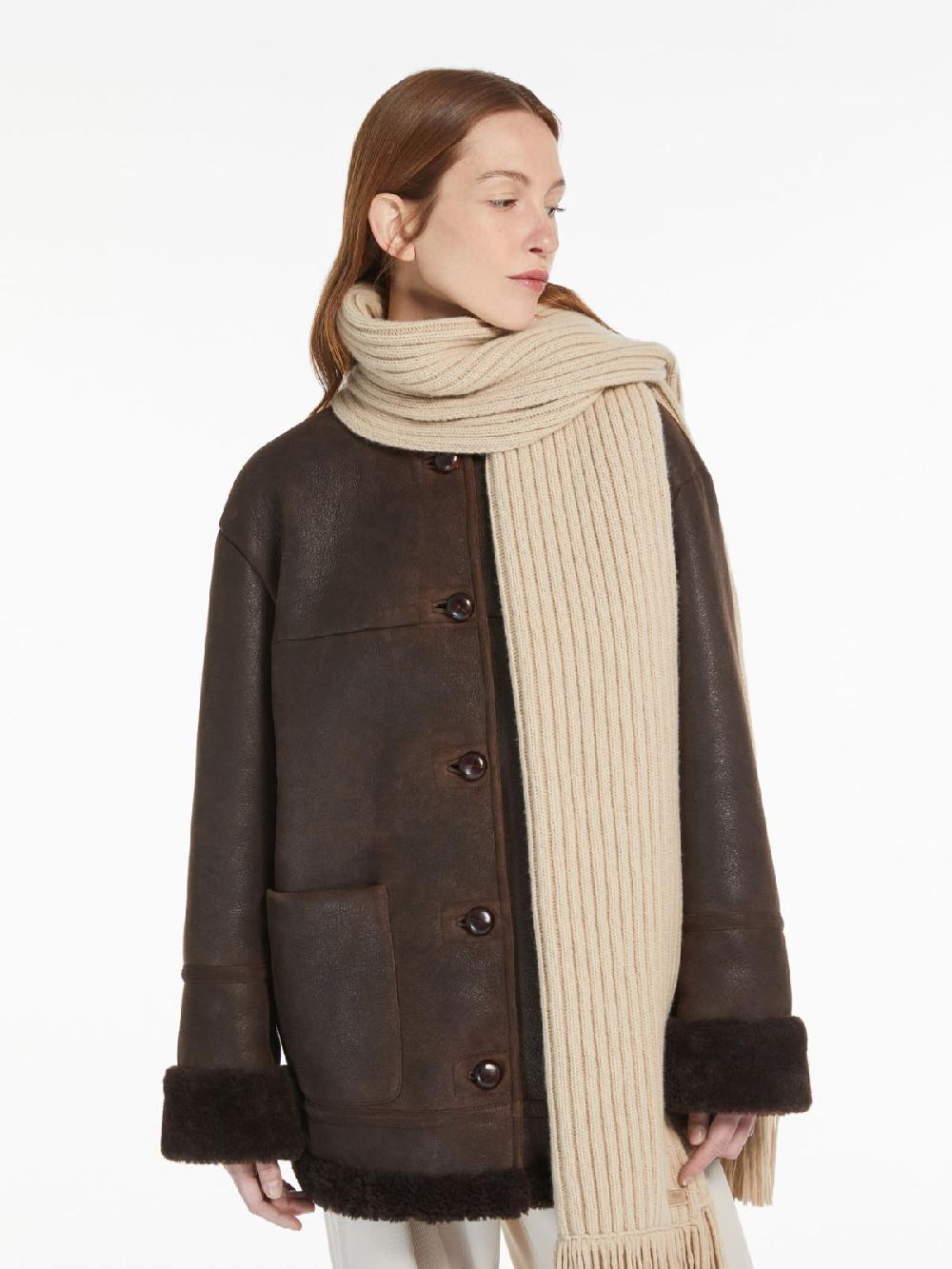 Weekend Cappotto girocollo in montone Promozione