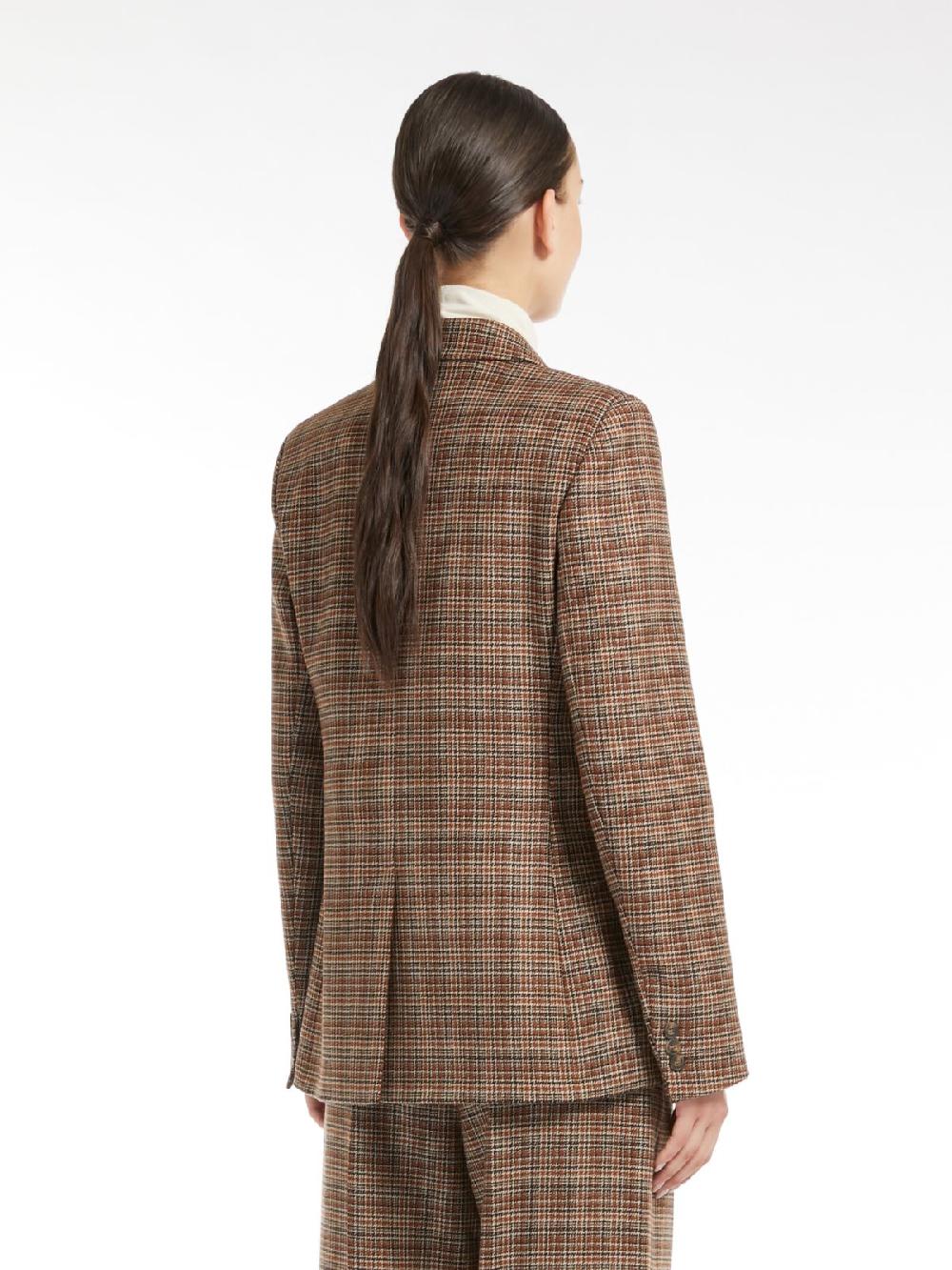 Weekend Blazer in lana disegnata Acquista Ora