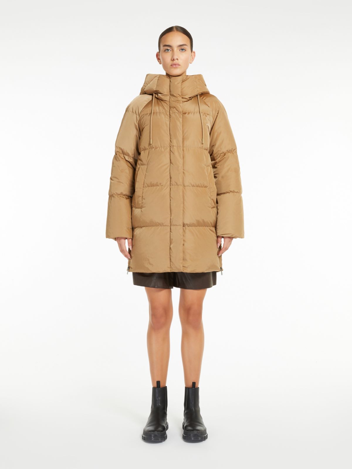 Weekend Parka in taffetà antigoccia Saldi