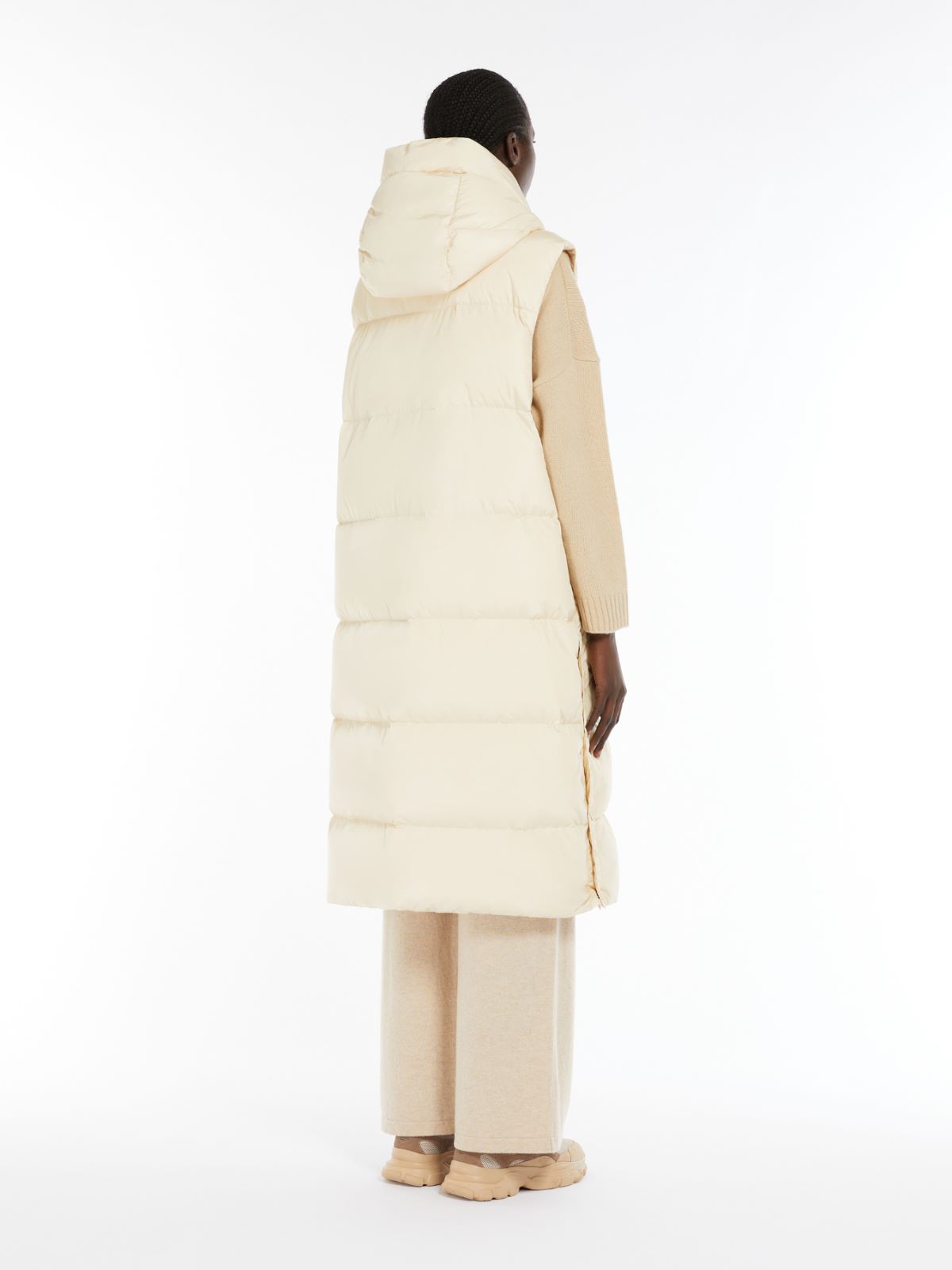 Weekend Gilet lungo in taffetà antigoccia Offerte