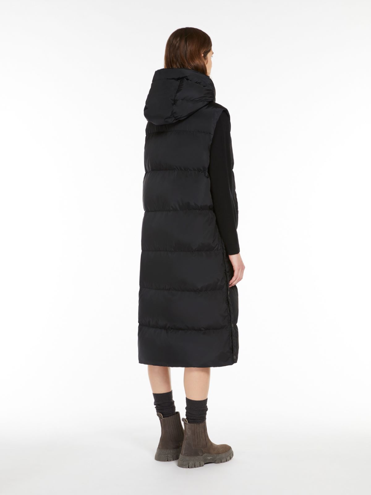Weekend Gilet lungo in taffetà antigoccia Qualità