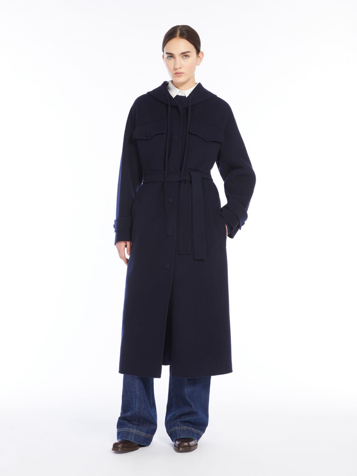 Weekend Cappotto lungo in drap di lana Shopping Online