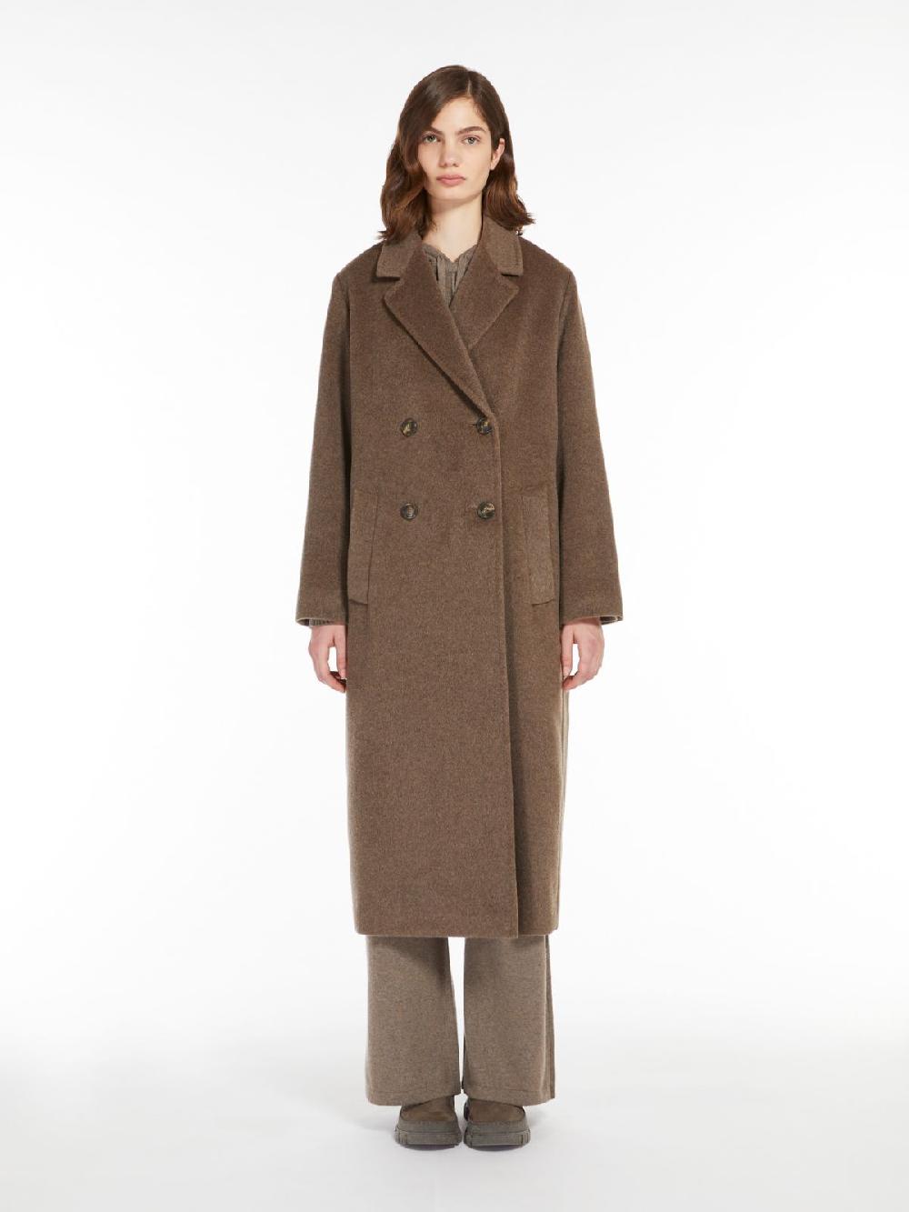 Weekend Cappotto doppiopetto in lana e alpaca Sconto