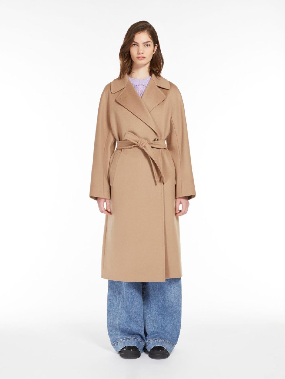 Weekend Cappotto in cachemire con cintura Saldi