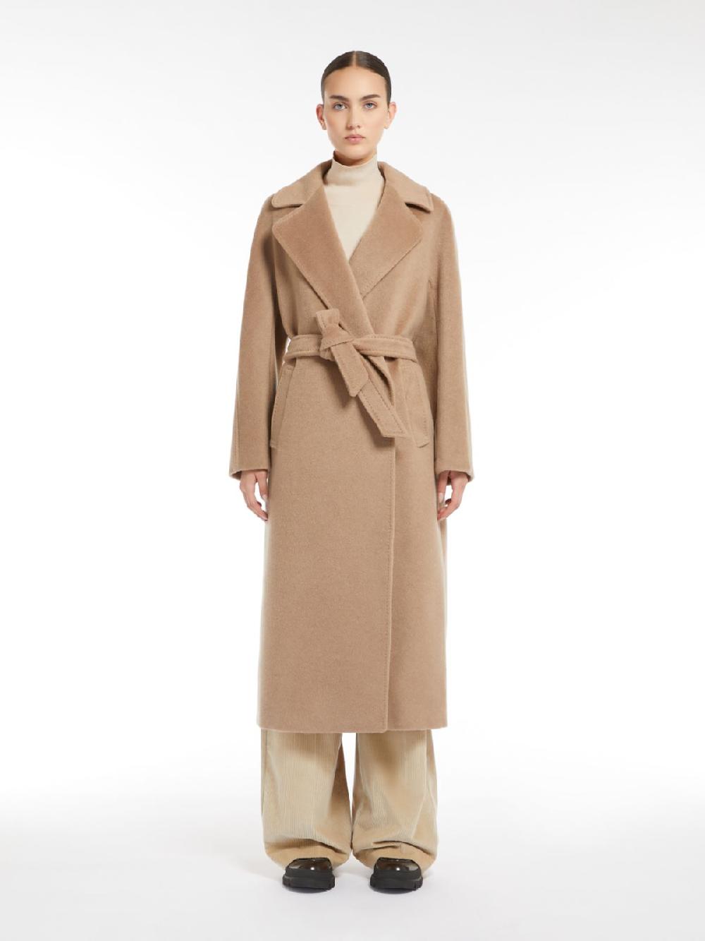Weekend Cappotto a vestaglia in lana e alpaca Offerte