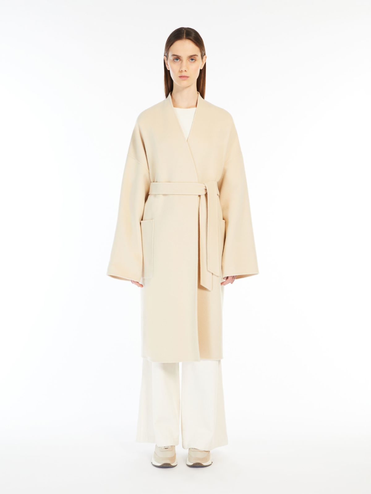 Weekend Cappotto a vestaglia in lana Vendita Economica