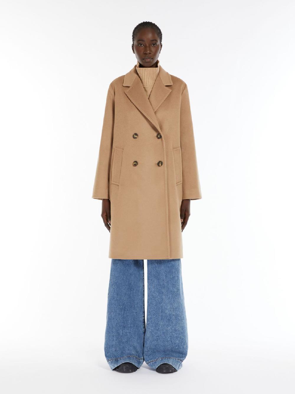 Weekend Cappotto doppiopetto in drap di lana In Saldo