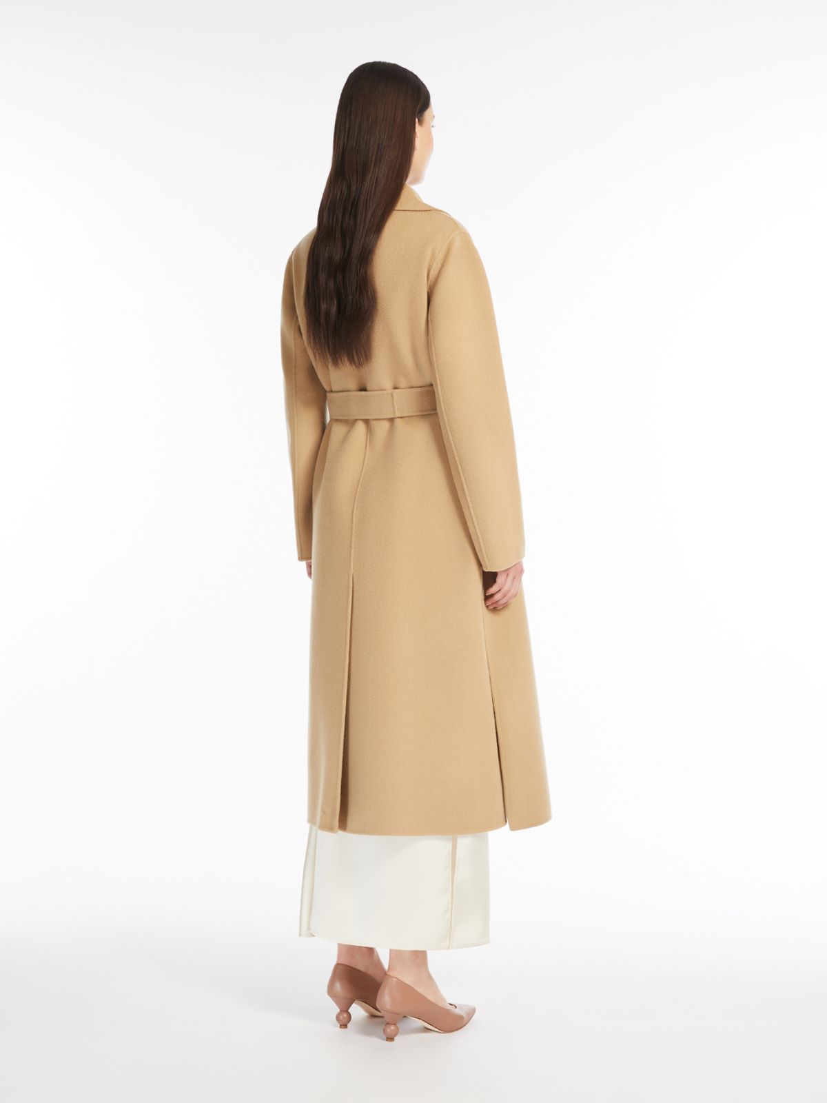 Weekend Cappotto lungo a vestaglia in lana Nuova