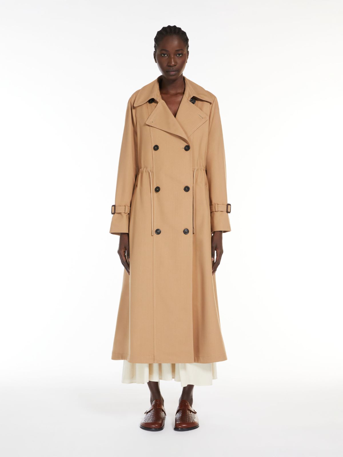 Weekend Trench in mista lana Moda