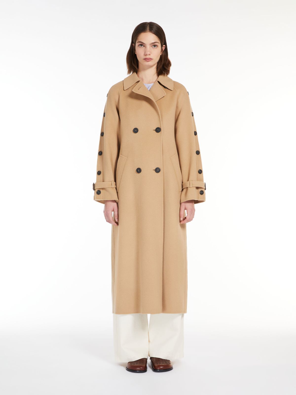 Weekend Cappotto trench in lana Italy