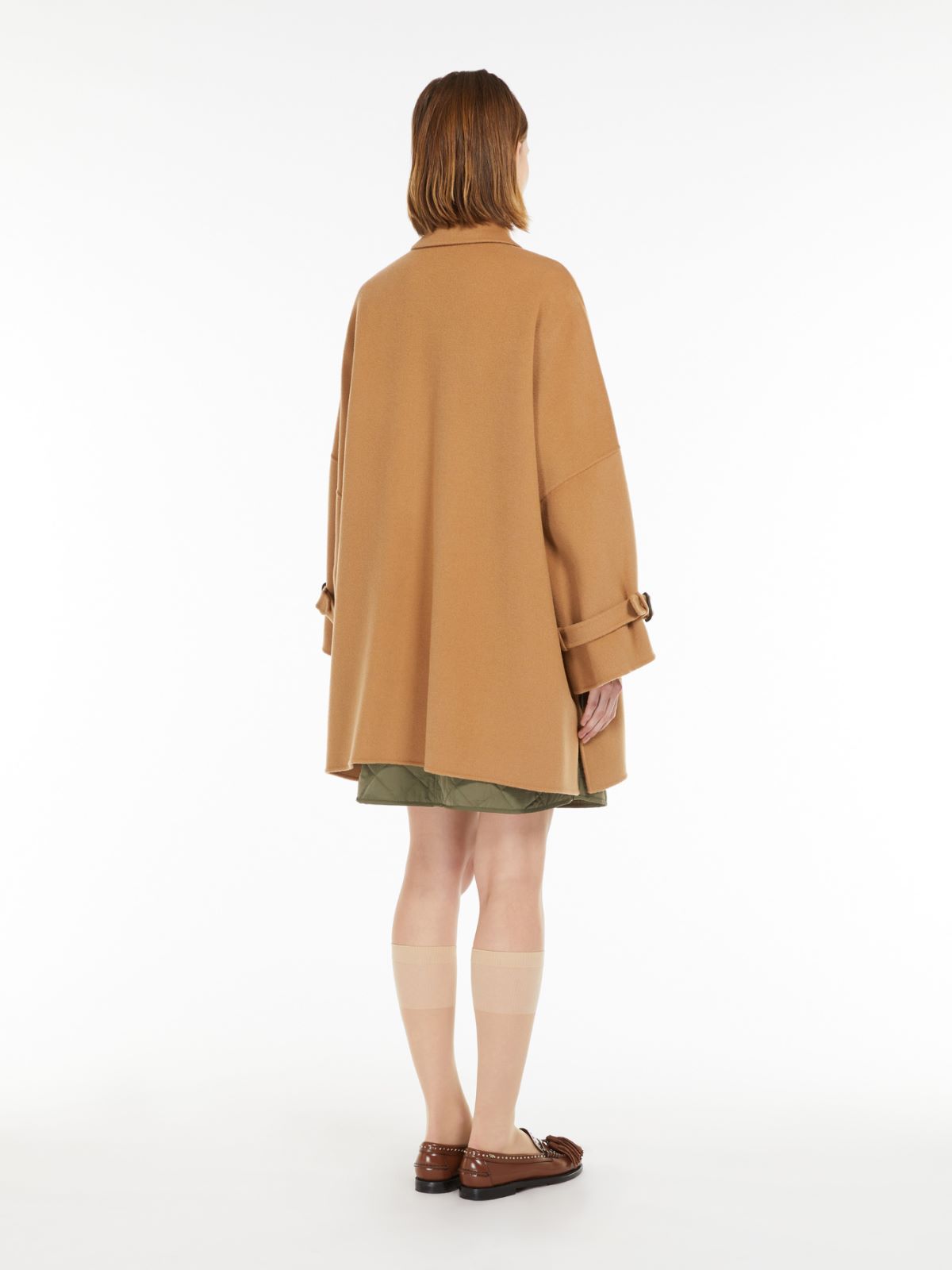 Weekend Cappotto ampio in double di mista lana Italia