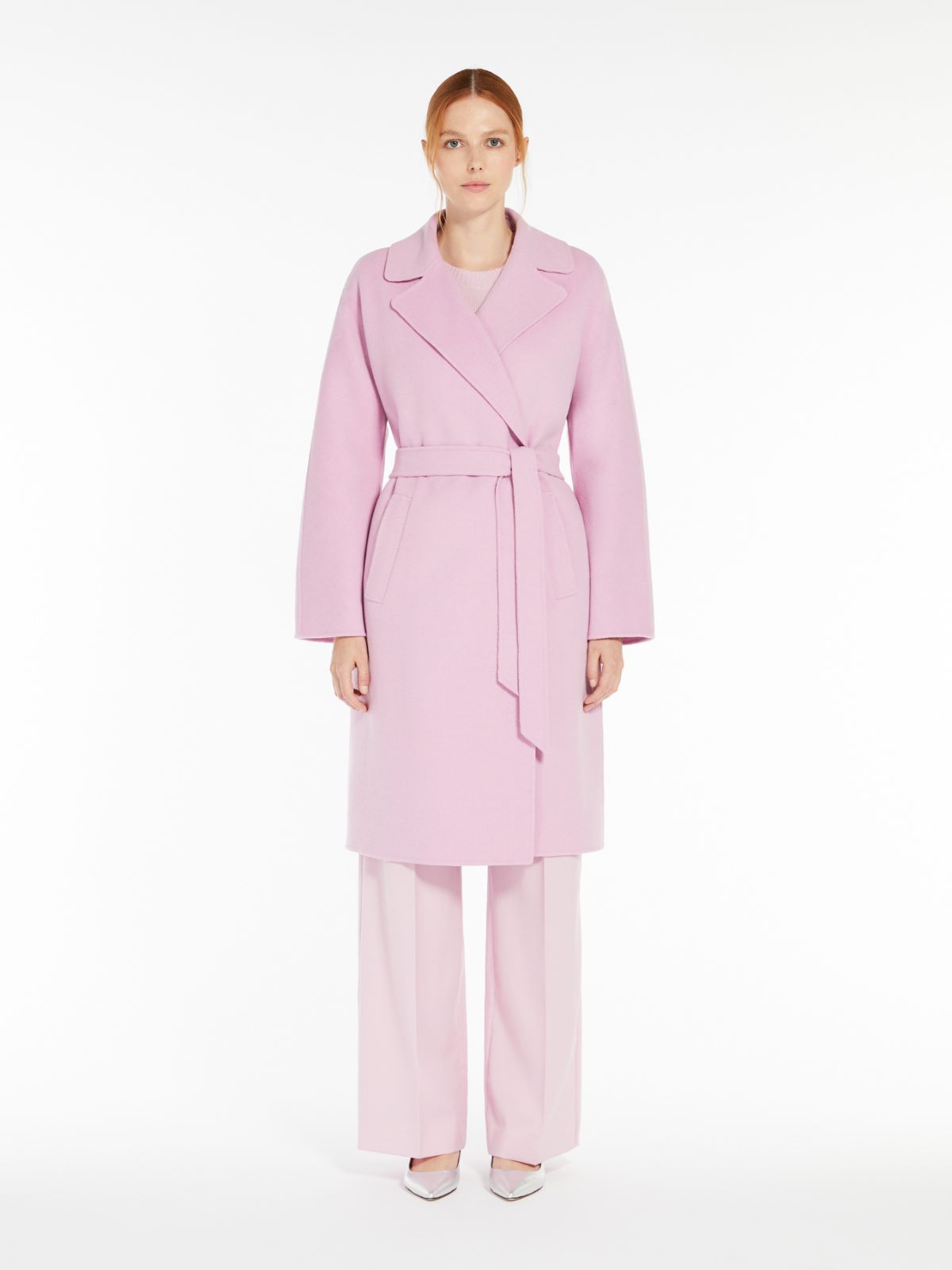 Weekend Cappotto a vestaglia in double di misto lana Spedizione Gratuita