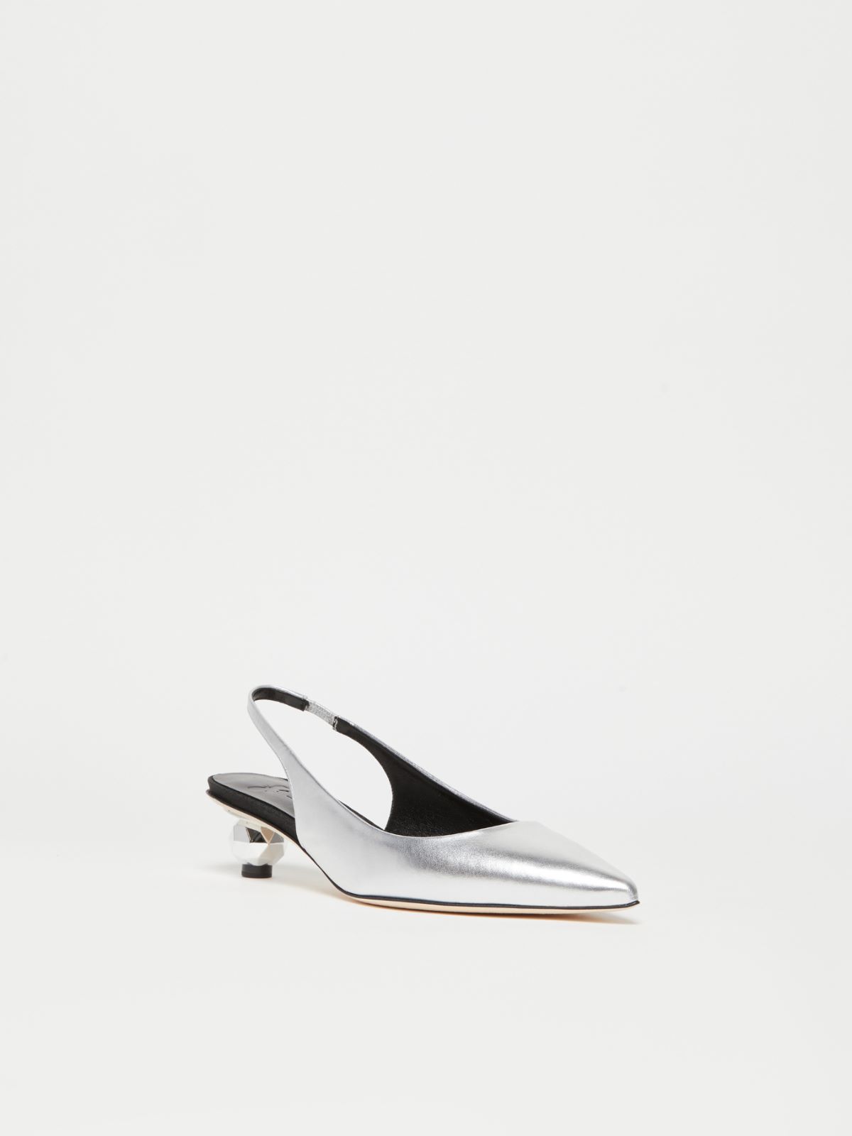 Weekend Slingback in nappa laminata Affare Del Giorno