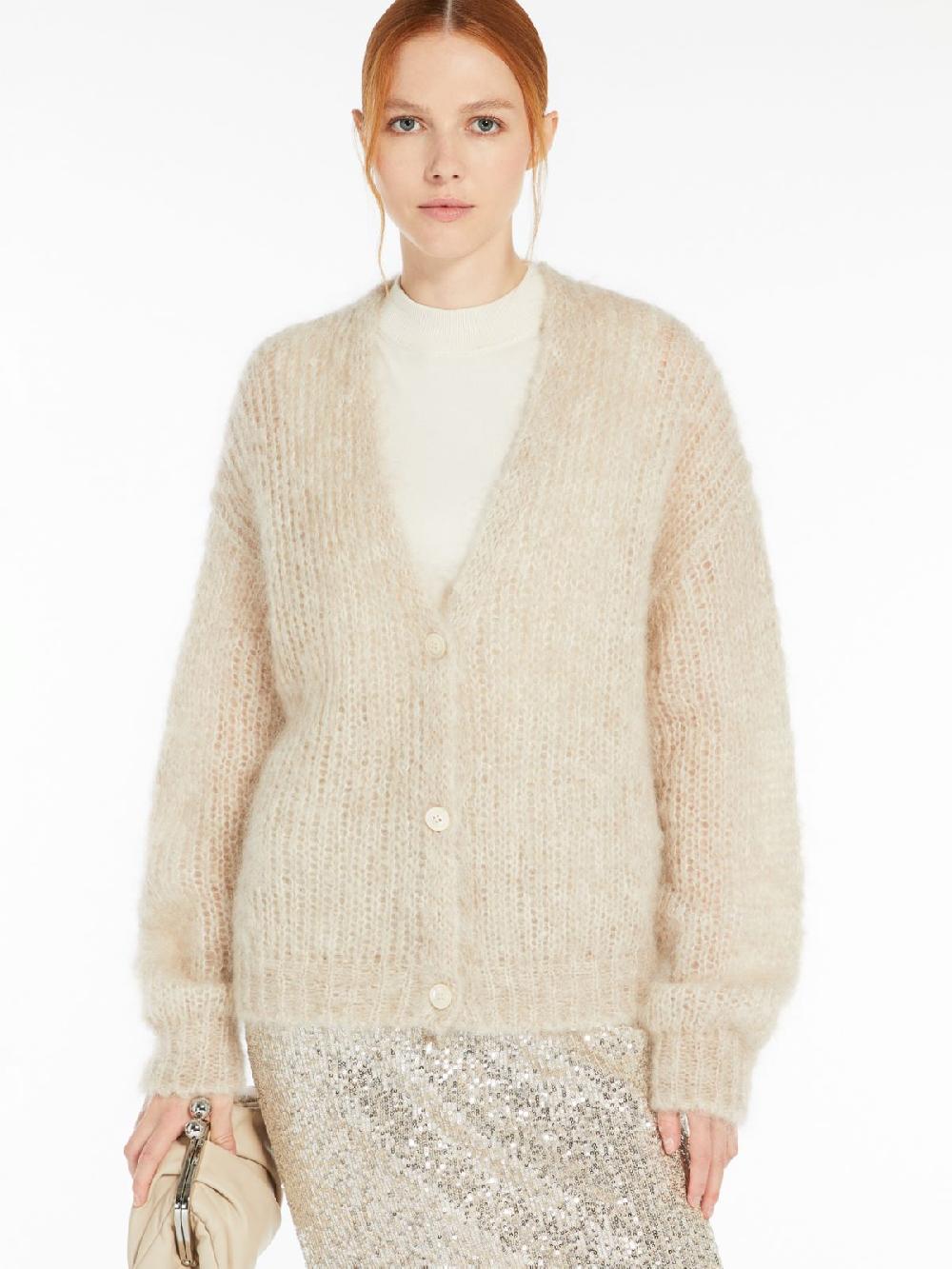 Weekend Cardigan in filato di mohair Convenienza