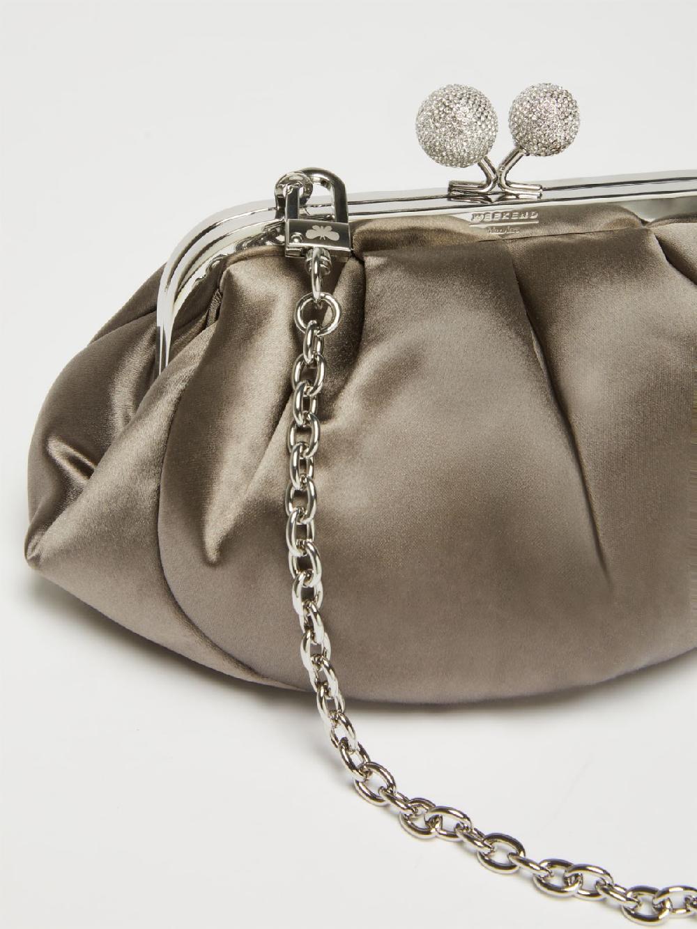 Weekend Pasticcino Bag Small in raso con strass Affare Del Giorno