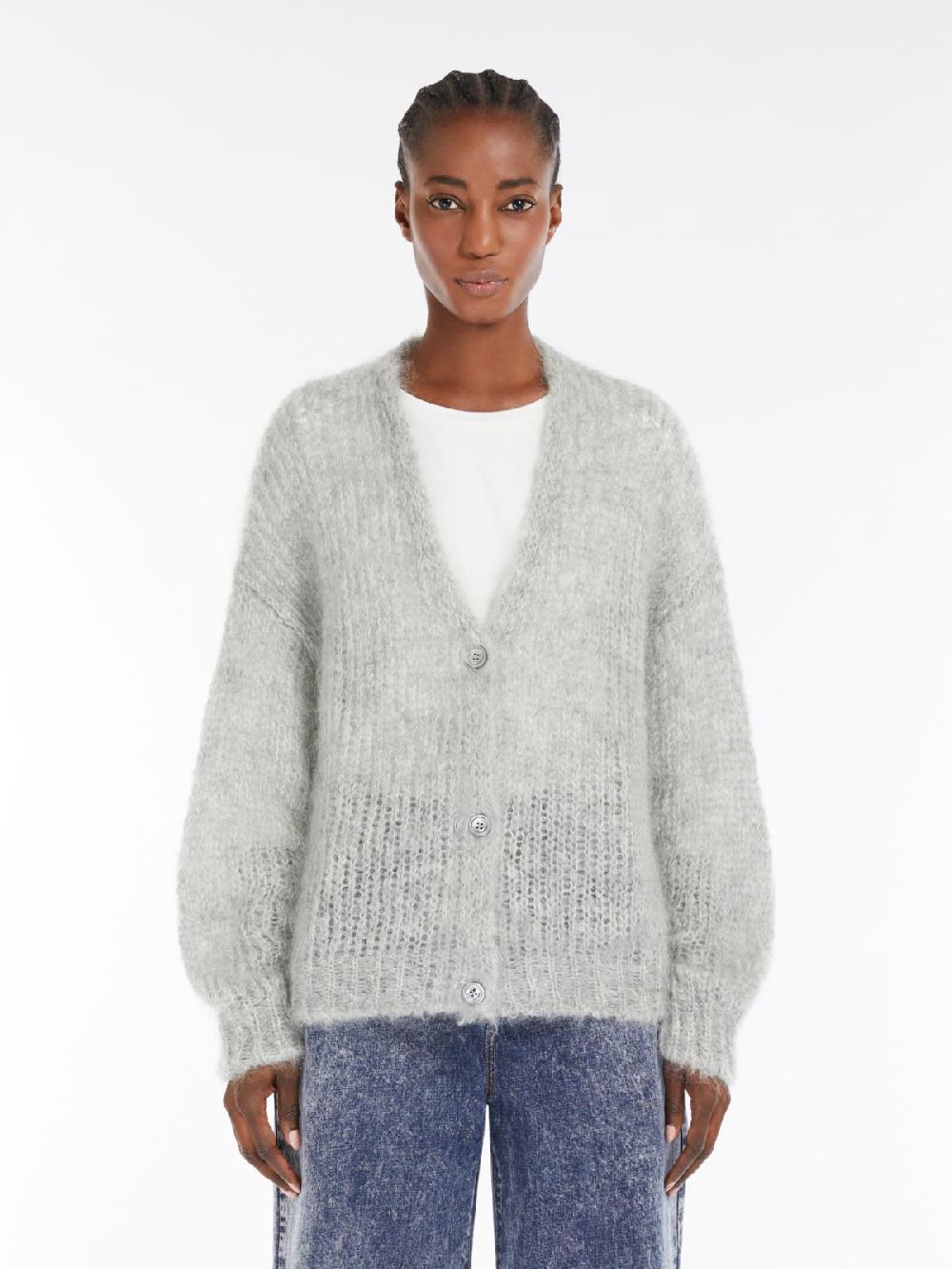 Weekend Cardigan in filato di mohair Presa