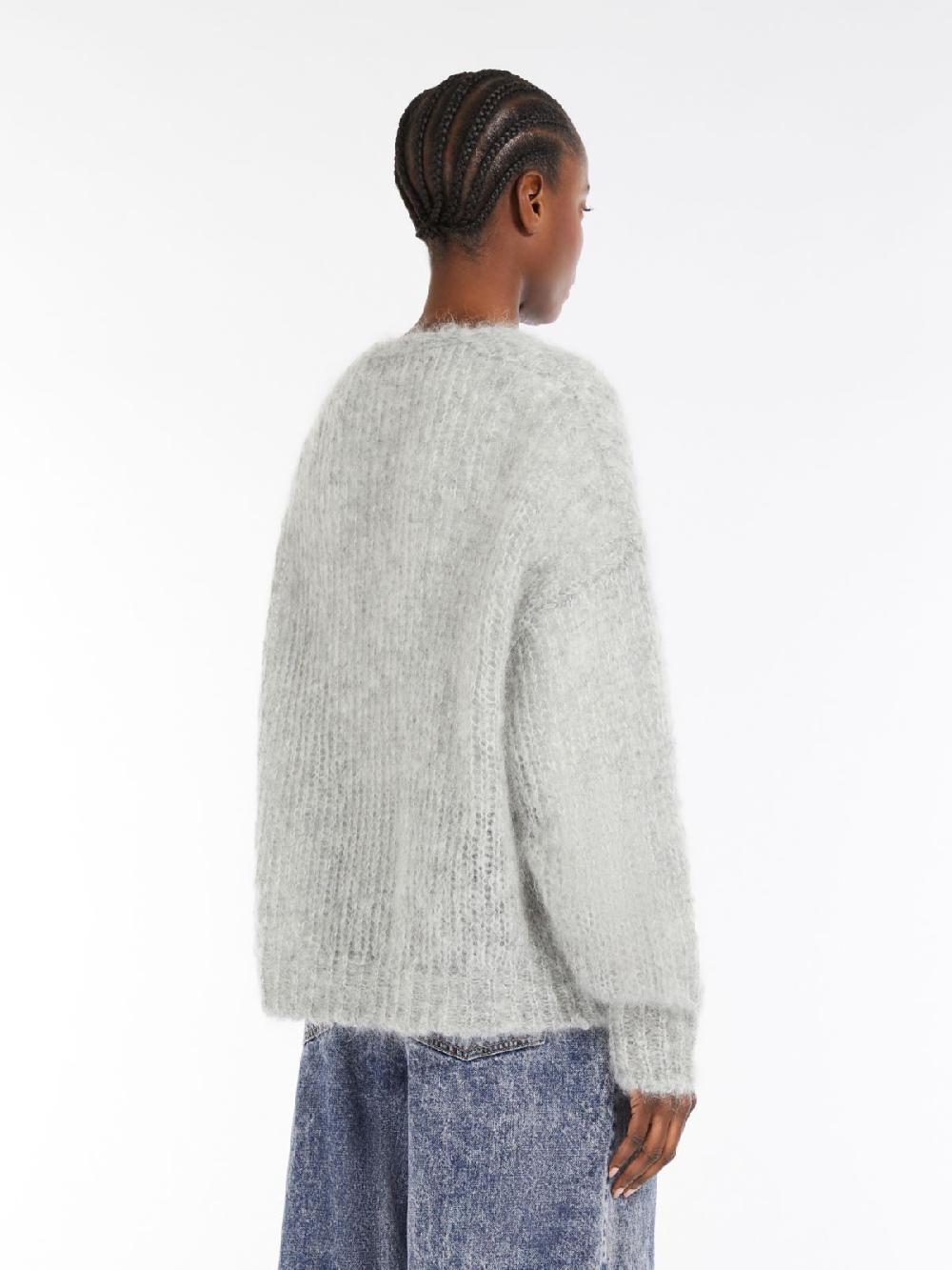 Weekend Cardigan in filato di mohair Presa