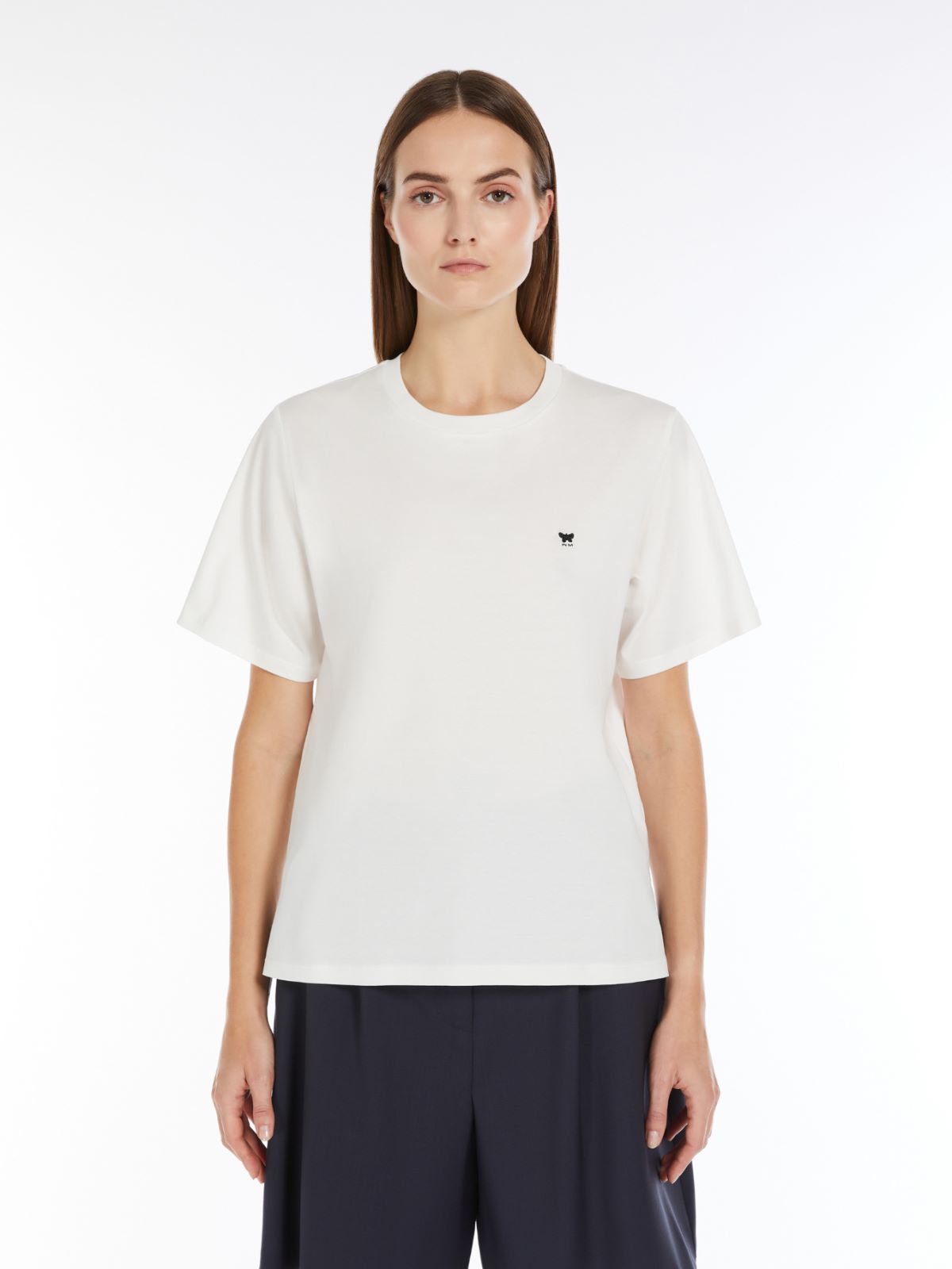 Weekend T-shirt girocollo in jersey Offerta
