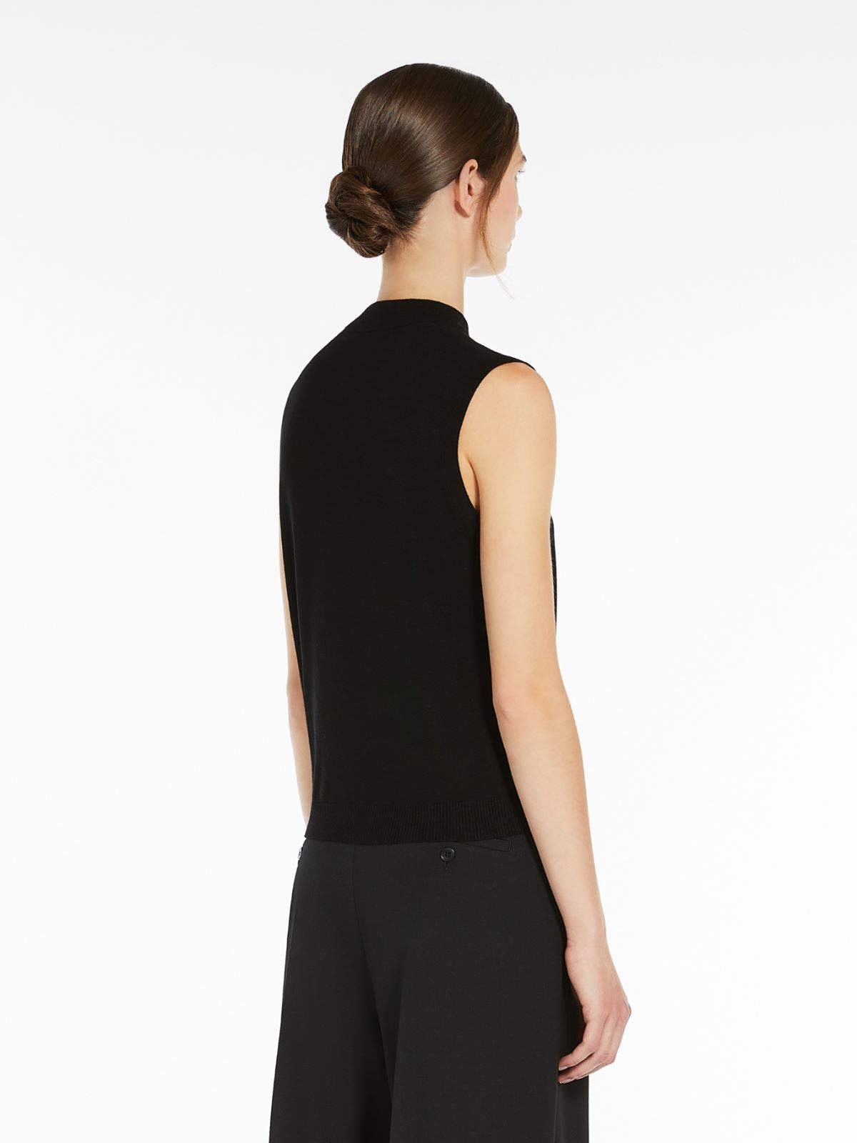 Weekend Top in filato di viscosa stretch Saldi Di Fabbrica