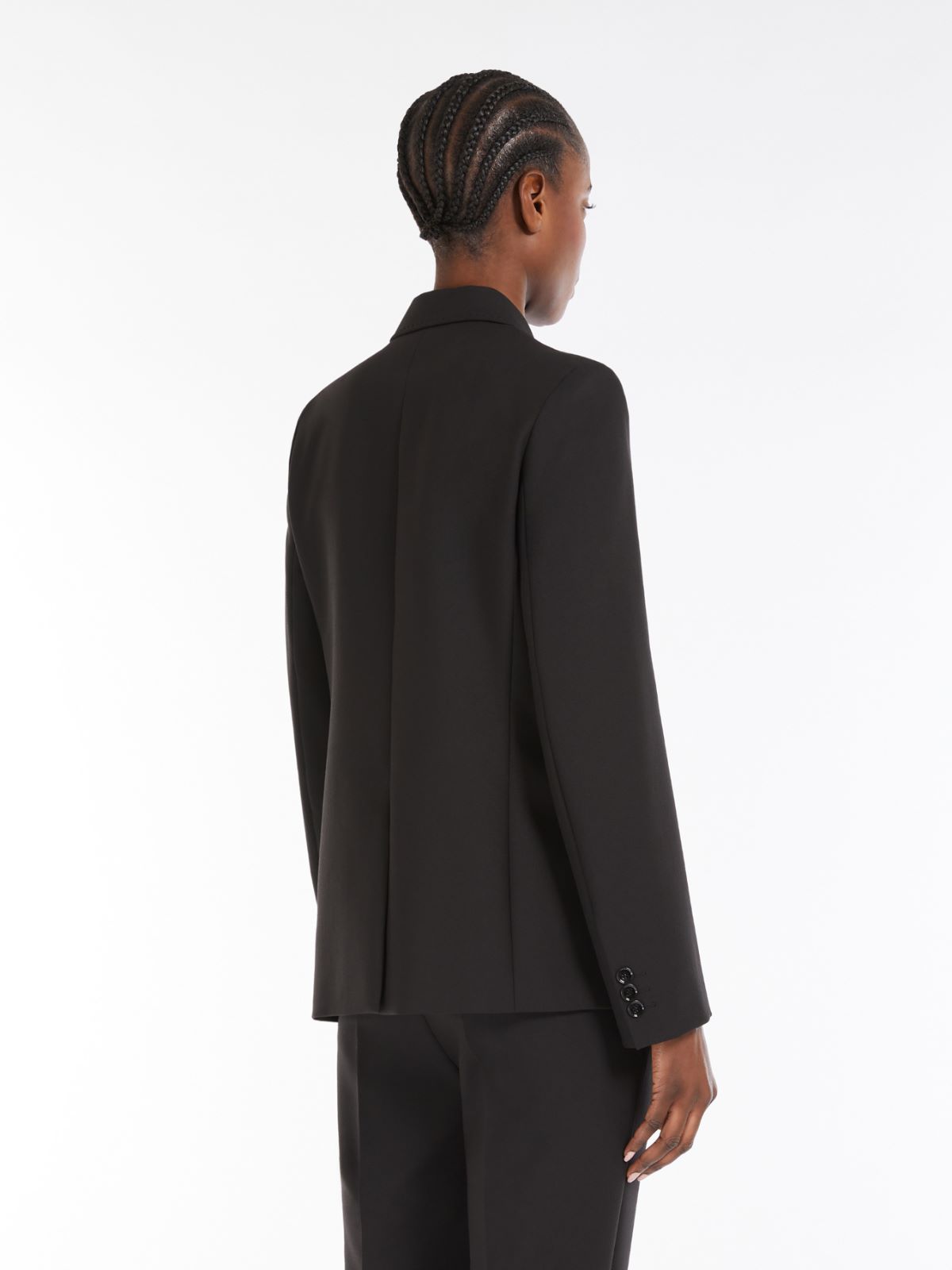 Weekend Blazer monopetto in tela di mista lana In Saldo