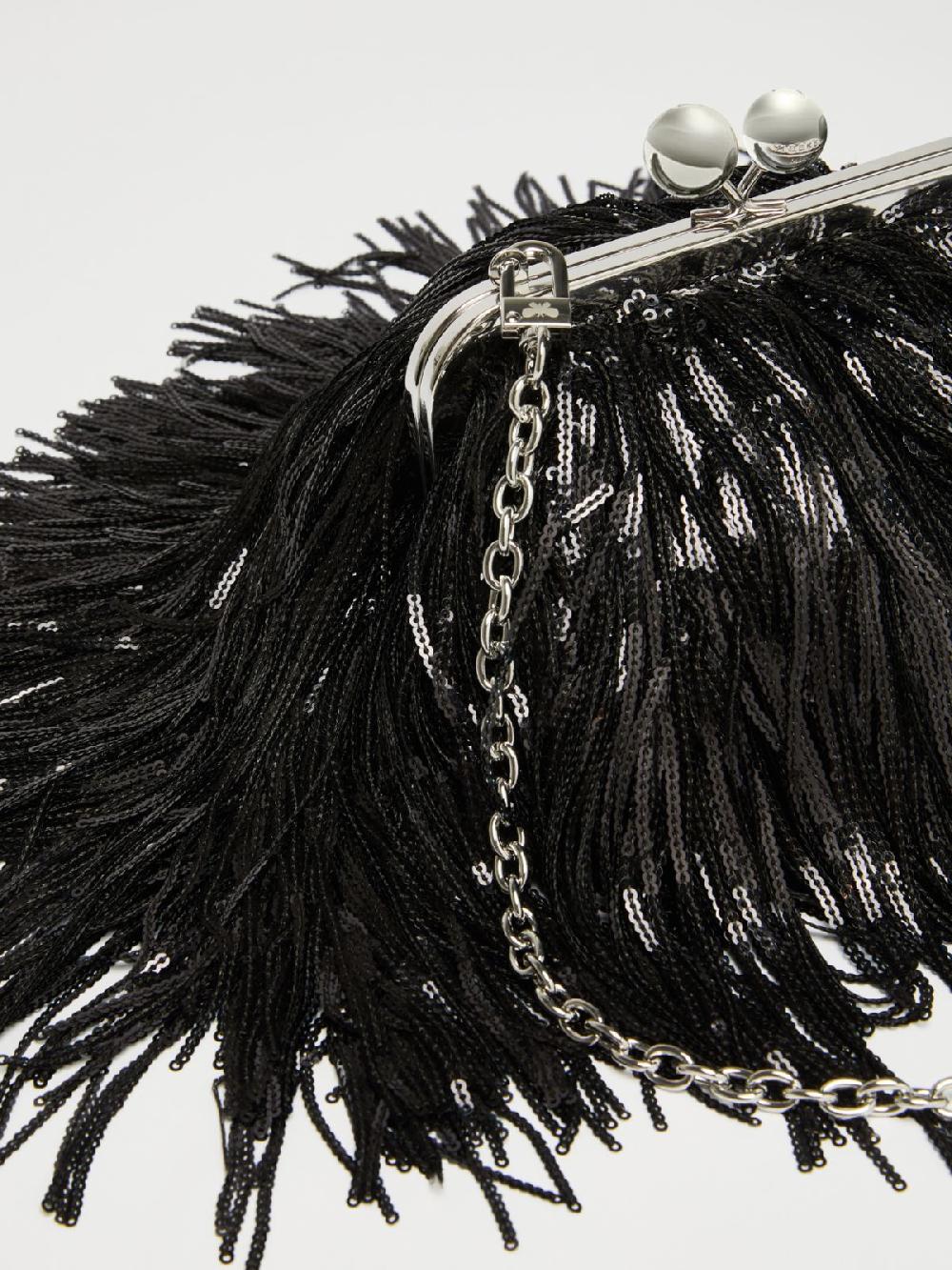 Weekend Pasticcino Bag Small con frange e paillette Moda