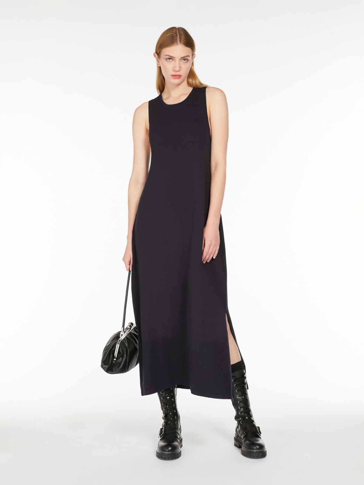 Weekend Abito smanicato in viscosa stretch Offerta Pasqua