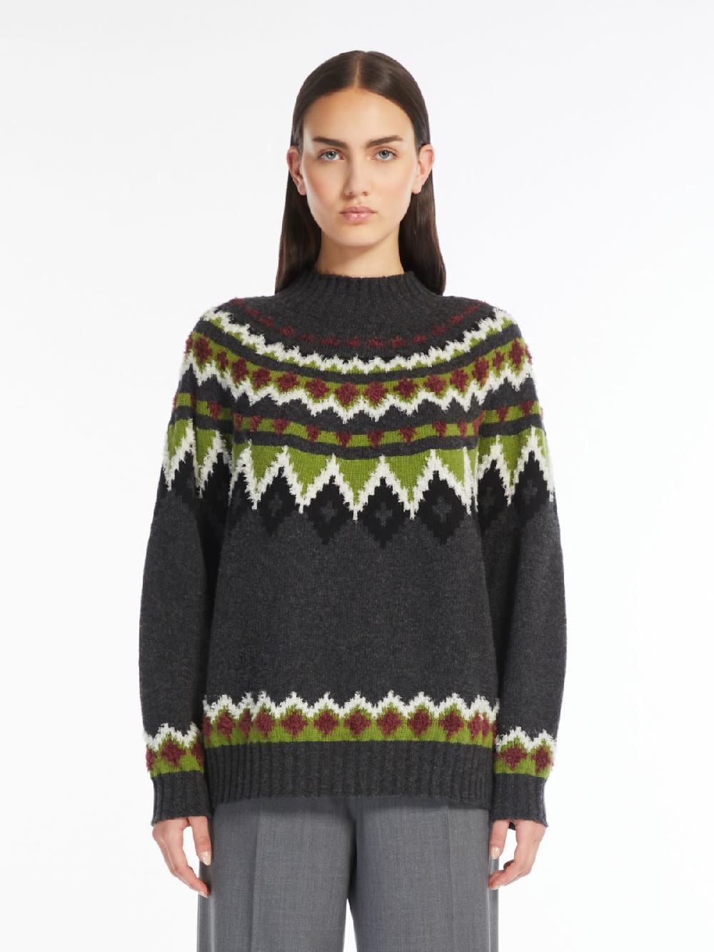 Weekend Maglia in lana jacquard Negozio