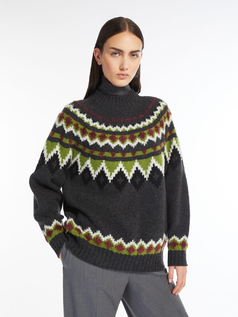 Weekend Maglia in lana jacquard Negozio