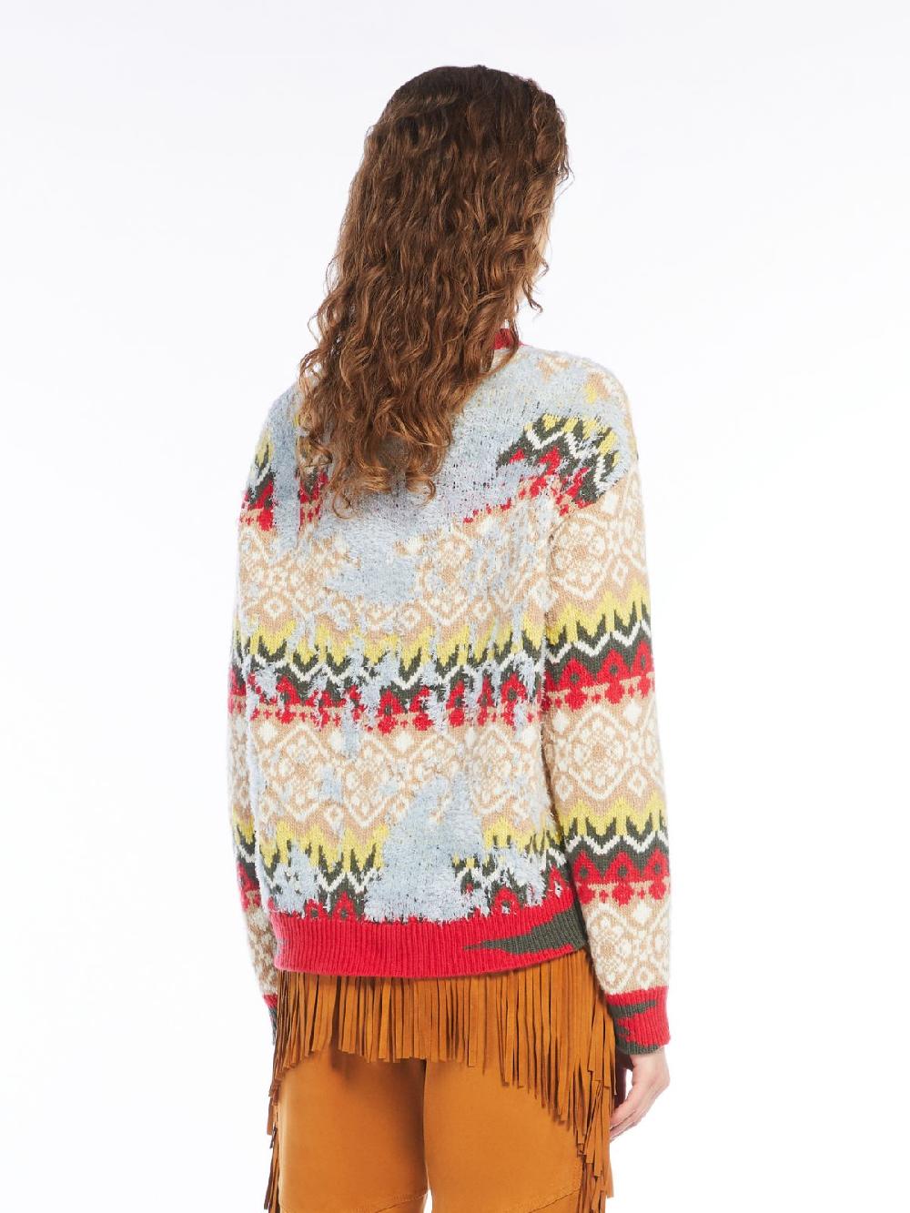 Weekend Maglia in mista lana jacquard 2025
