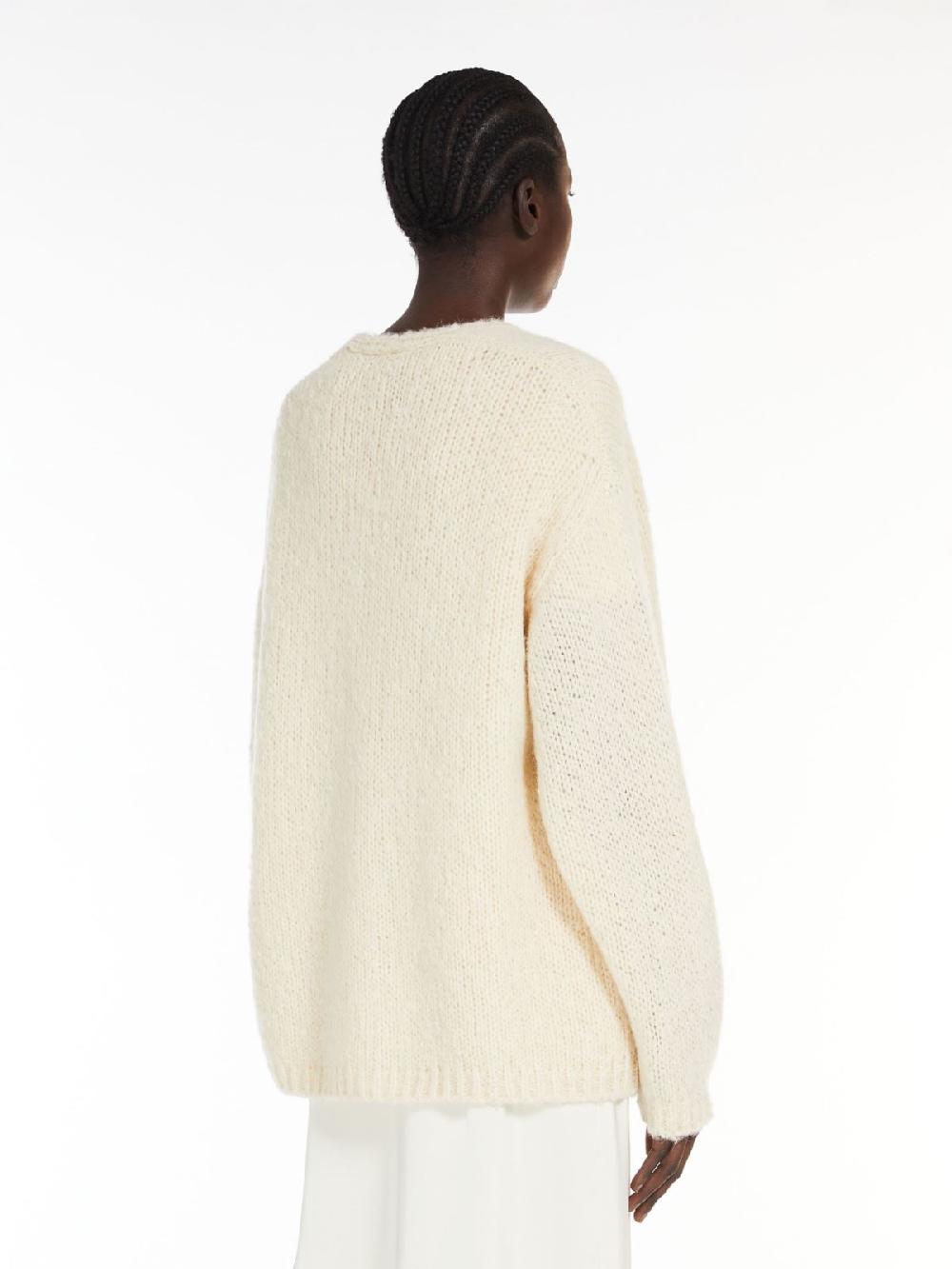 Weekend Cardigan over in alpaca e cotone Spedizione Gratuita