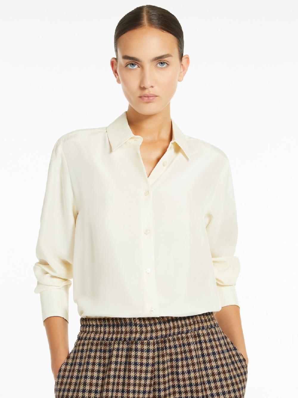 Weekend Camicia in seta lavata Novità