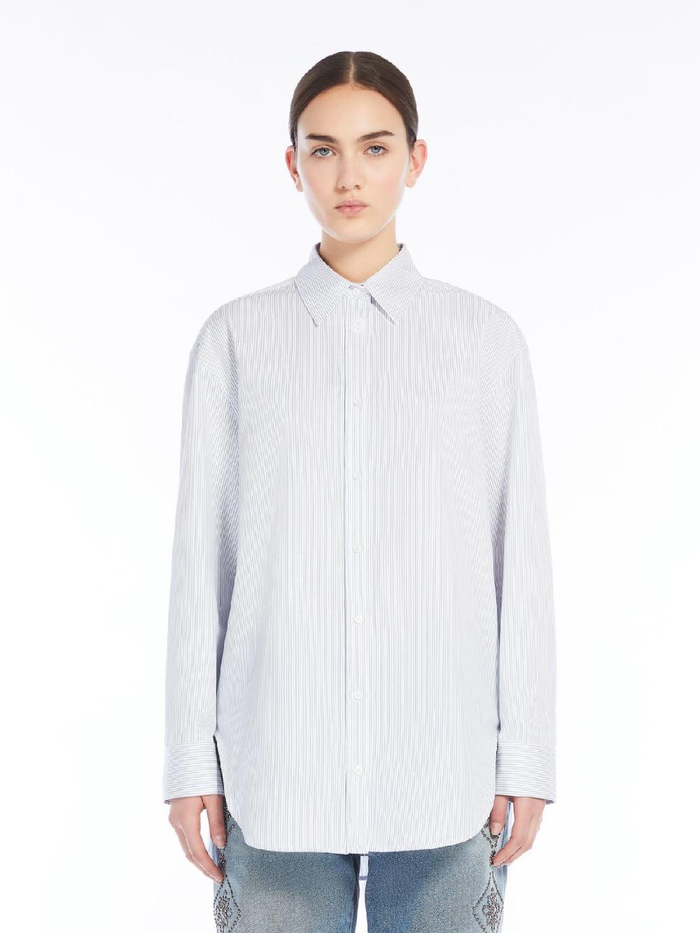 Weekend Camicia over in twill di cotone Economico