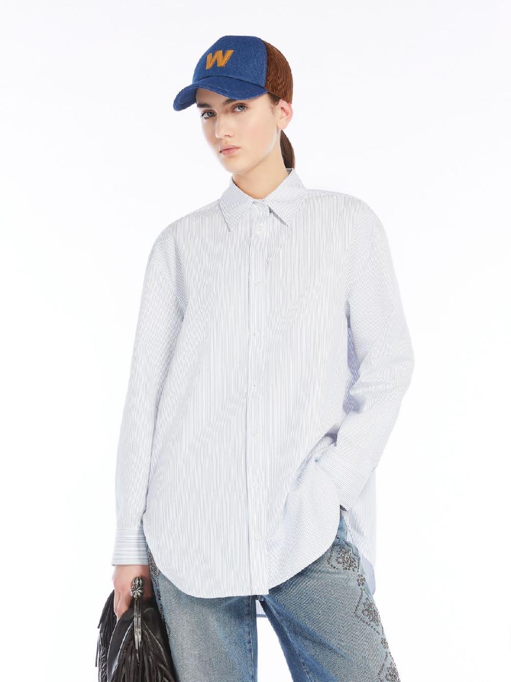 Weekend Camicia over in twill di cotone Economico