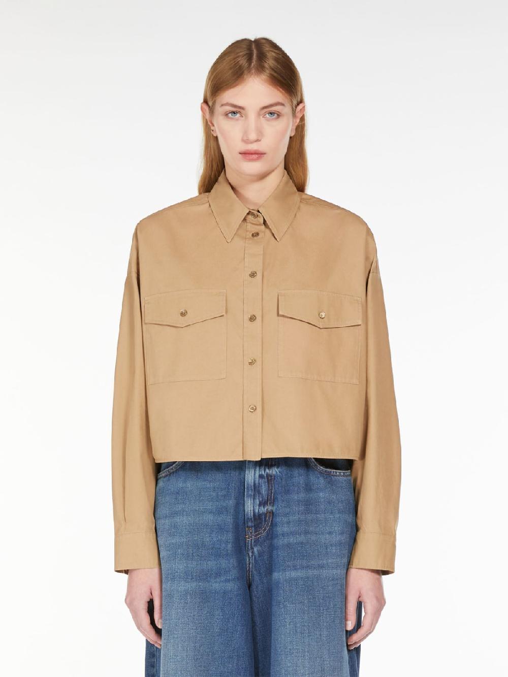Weekend Camicia in cotone e twill stampato Saldi